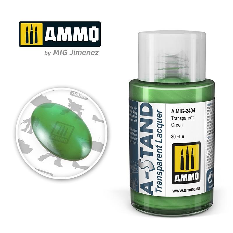Ammo A-Stand Transparent Green 30ml