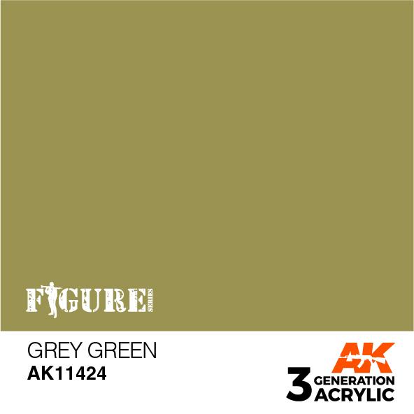 AK Interactive Acrylic Grey Green