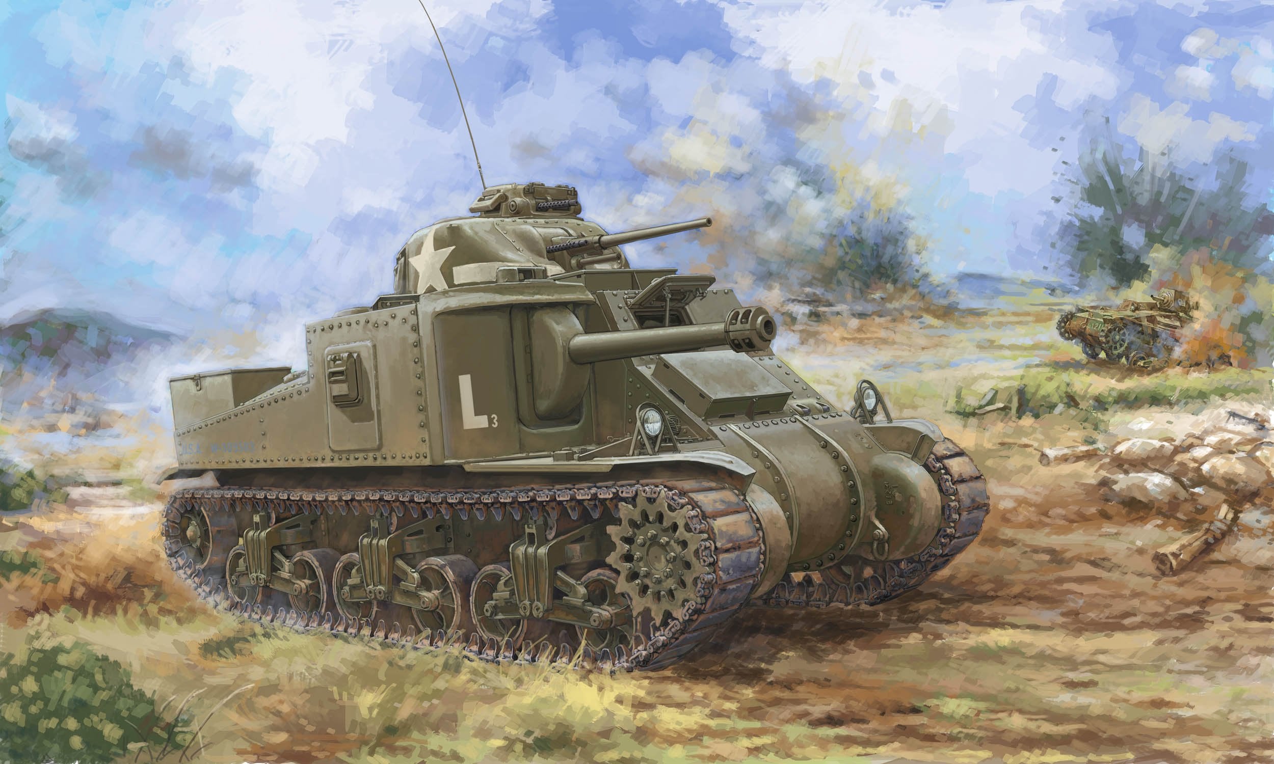 I Love Kit 1:35 M3A5 Medium Tank