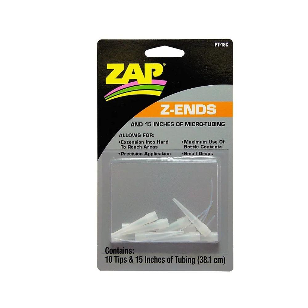 Zap Z Ends ( 10 Extended Tips/380 mm Micro Tubing )  11730043