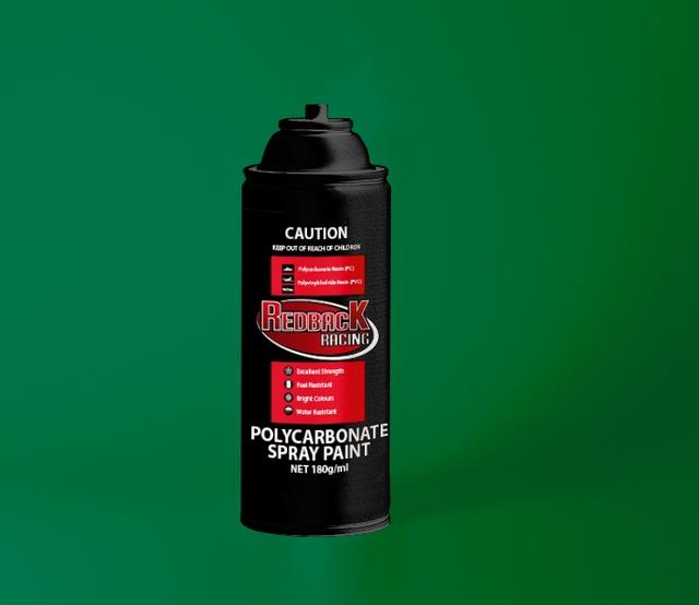 PAINT, P.CARB,GREEN, 180ML SPRY