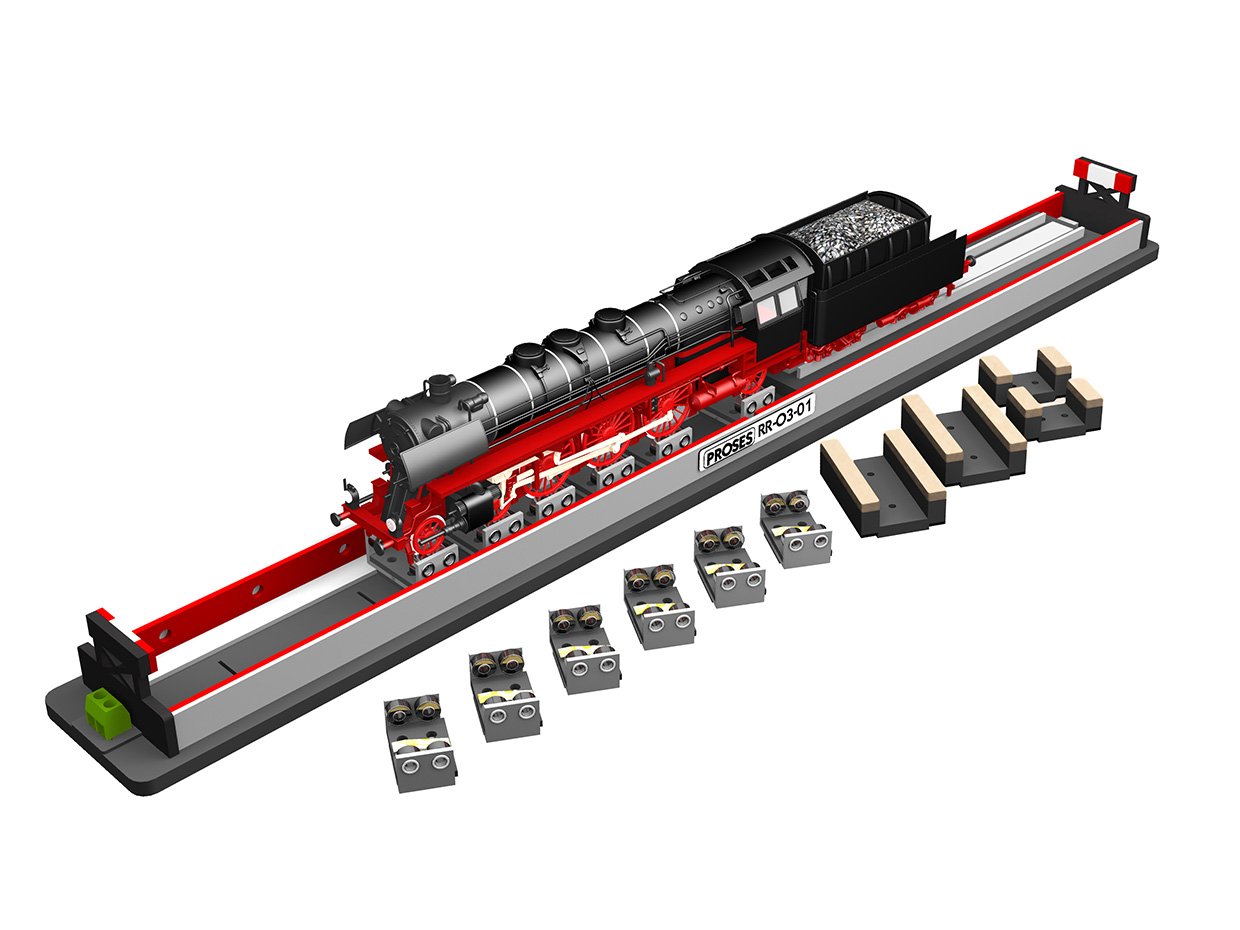 Bachmann Rolling Road w/Rollers & DriveWheel Cleaners, O Scale 3-Rail