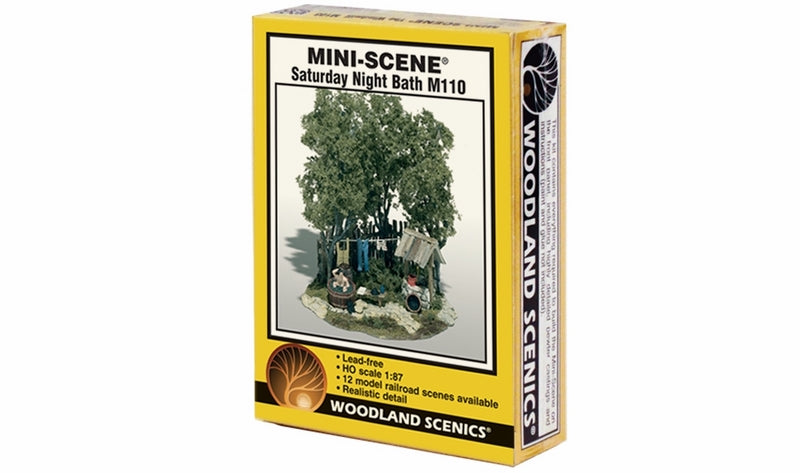Woodland Scenics Saturday Night Bath Mini-Scene