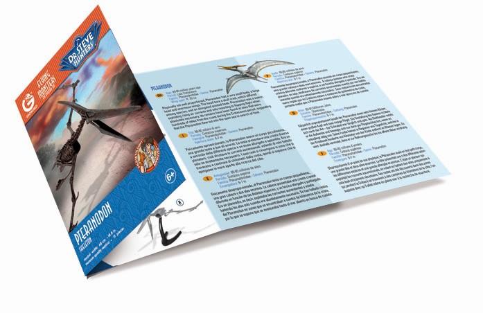 Dr S. Hunters Pteranodon Skeleton FlyingMonsters Excavation Kit