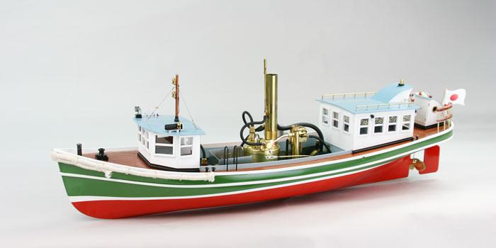 Saito Sabrina 900mm, 5Kg Boat KitT1DR-L Eng, BT-1L boiler/burne