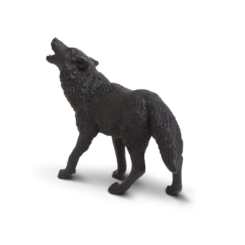 Safari Ltd Black Wolf North American Wildlife