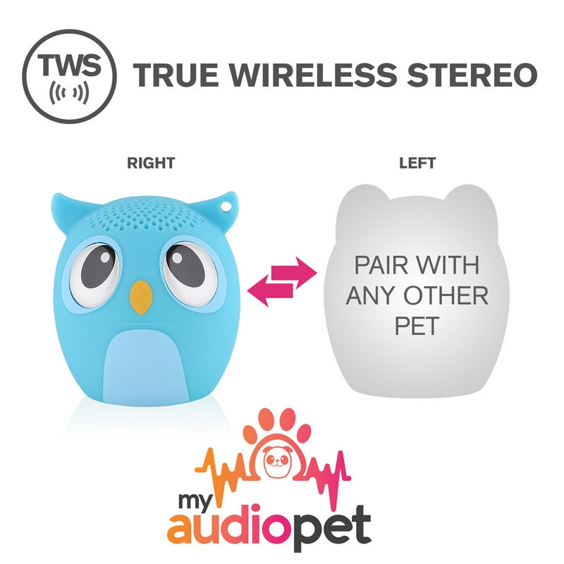 My Audio Pet Owl Portable Bluetooth Speaker