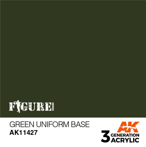 AK Interactive Acrylic Green Uniform Base