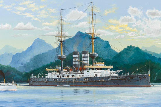 Hobbyboss 1:200 Japanese Battleship Mikasa 1902  *K