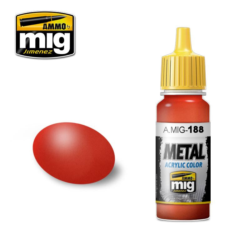 Ammo Metallic Red 17ml ATOM20174