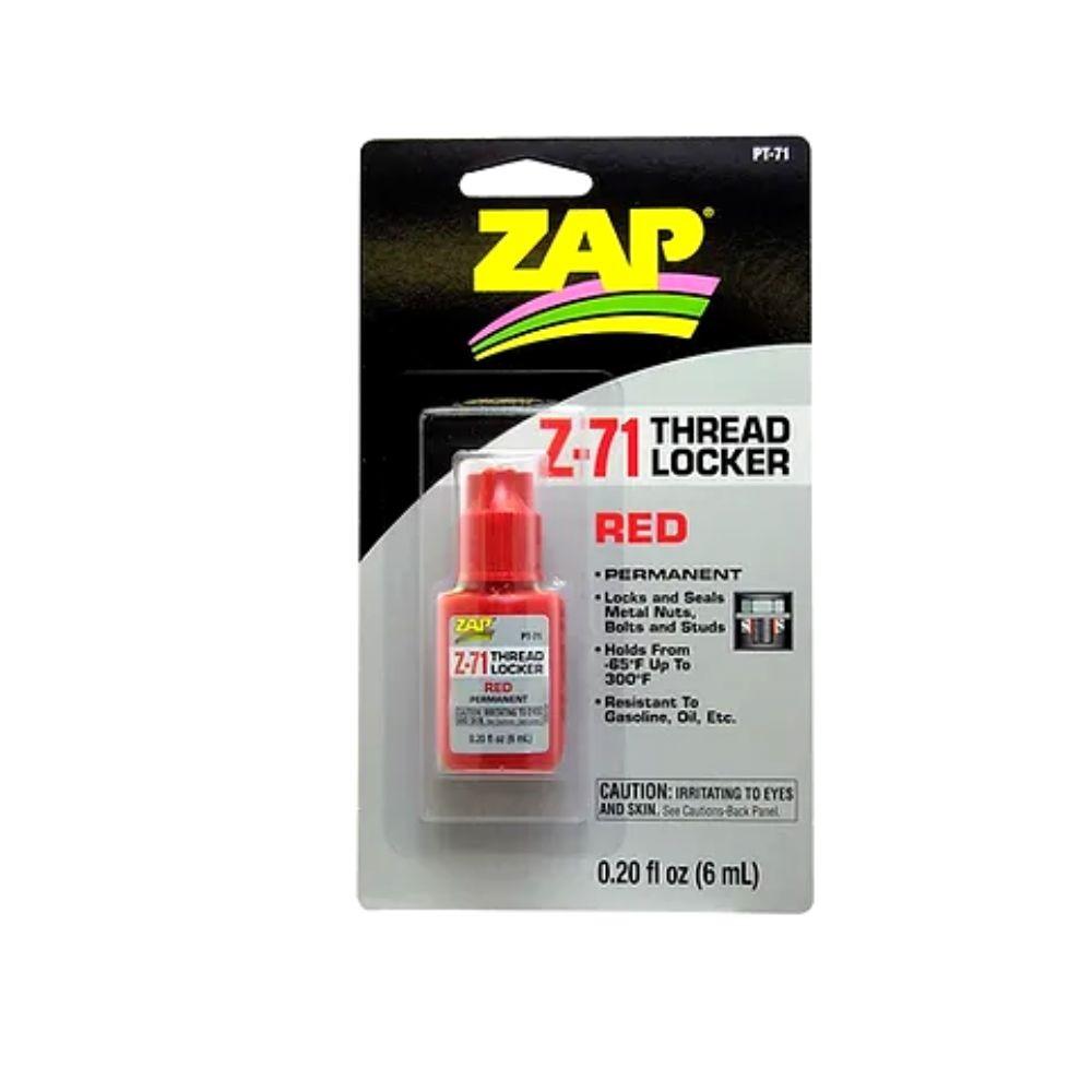 Zap Z-71 (6 ml) Permanent Thread Locker( Red )  11730095