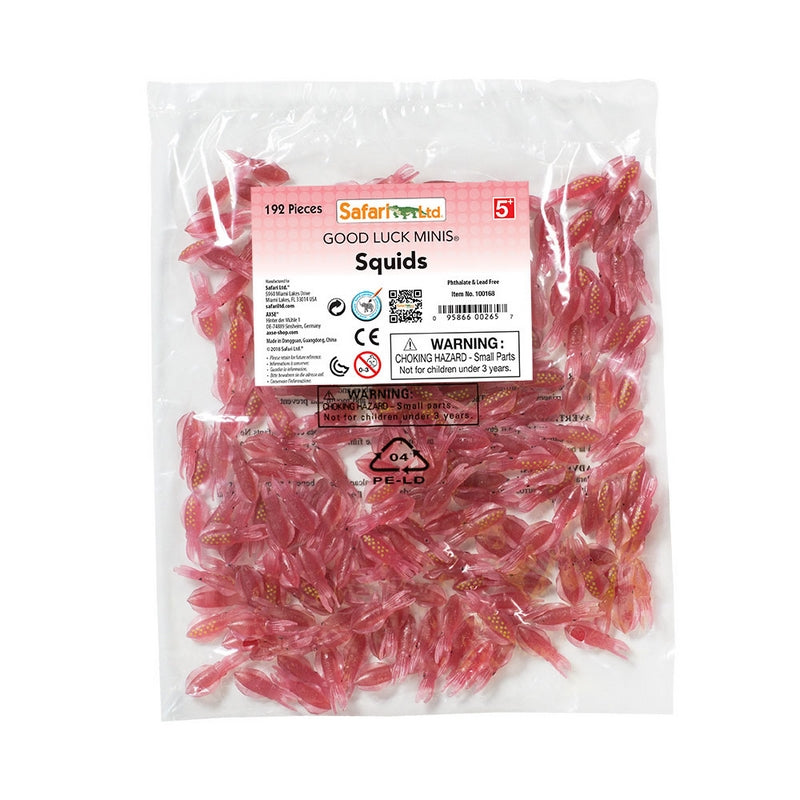 Safari Ltd Squids Good Luck Minis 192 Pieces *