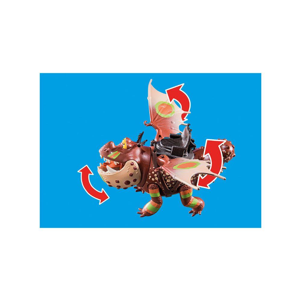Playmobil Dragon Racing: Fishlegs and Meatlug