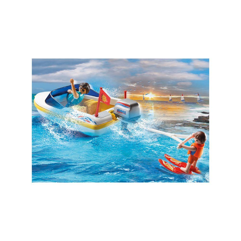 Playmobil Pick-Up with Speedboat