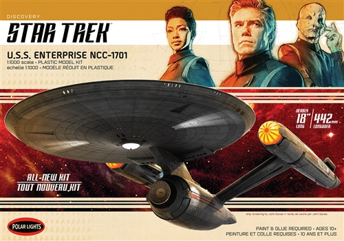 Polar Lights 1:1000 Star Trek DiscoveryUss Enterprise *K