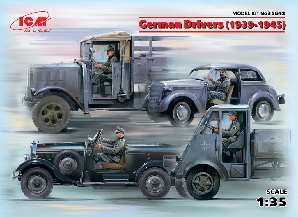 ICM 1:35 Ger. Drivers (1939-1945) (4)