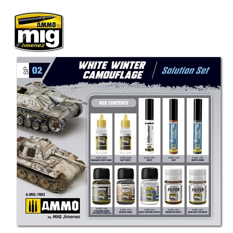 Ammo White Winter Camouflage Weathering-Set