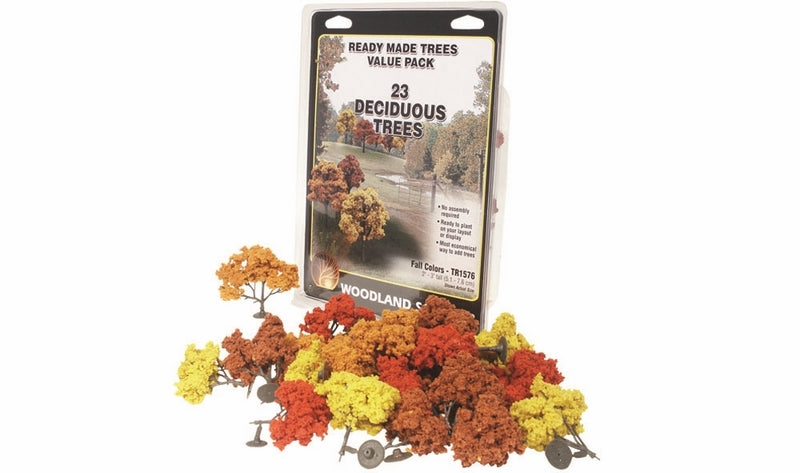 Woodland Scenics 2In - 3In Rm Real FallDecid 23/Pk