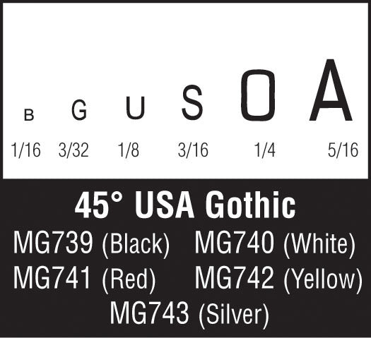 Woodland Scenics 45°Usa Gothic Silver Dt