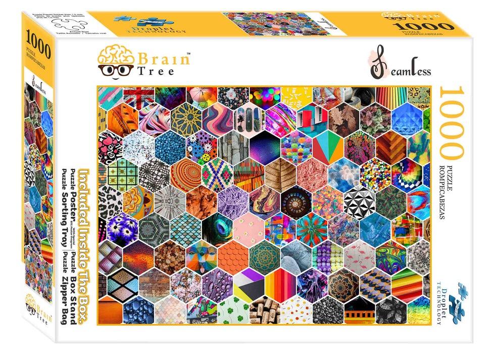Seamless Jigsaw Puzzle 1000 Piece