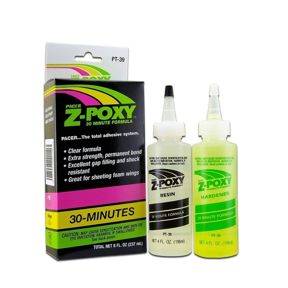 Zap Adhesive 8 oz 30 Minute Z-Poxy Pacer11730080