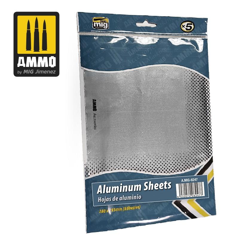 Ammo Aluminium Sheets 280X195mm