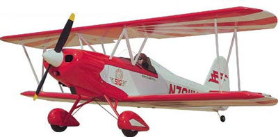 Sig Smith Miniplane Bipe Kit 44 Ws .40/45