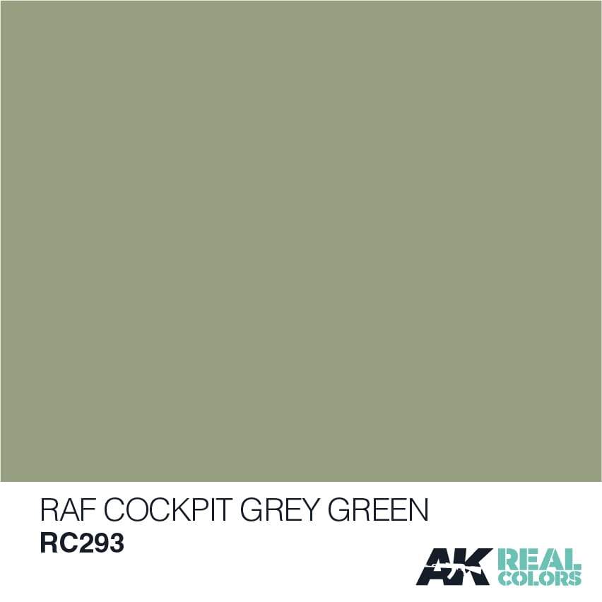 AK Interactive Real Colours RAF CockpitGrey-Green 10ml