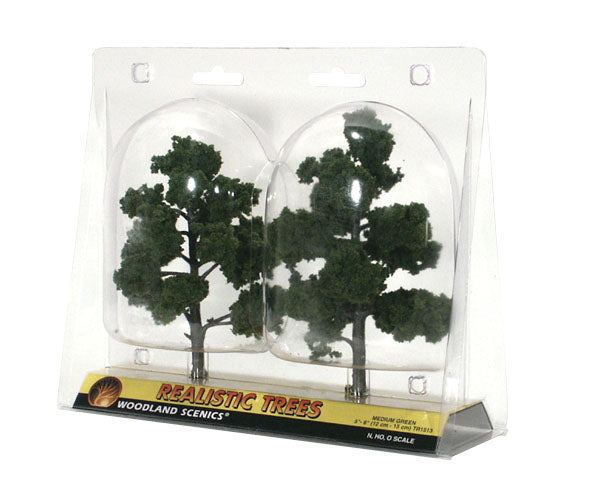 Woodland Scenics 5In - 6In Rm Real Med Gr 2/Pk