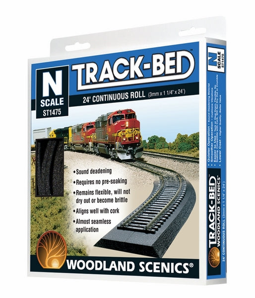 Woodland Scenics N Trackbed Roll 24'