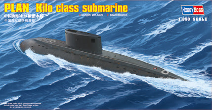 Hobbyboss 1:350 Plan Kilo Class Submarine