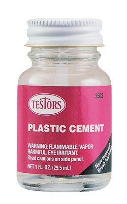 Testors 29.5Ml Liquid Cement With Brush