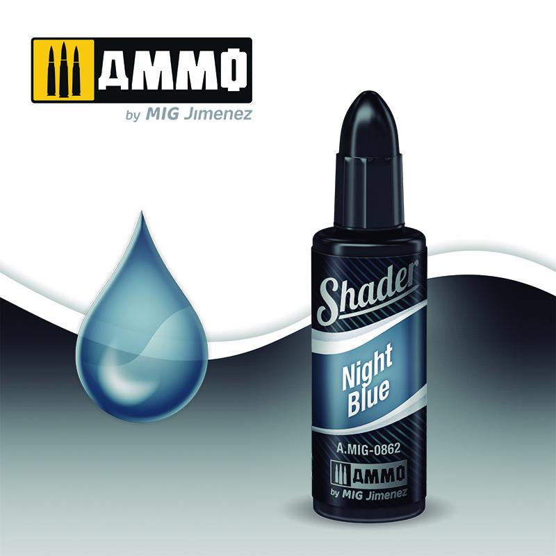 Ammo Shader Night Blue 10ml