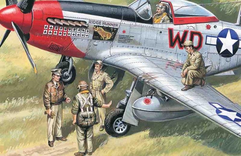 ICM 1:48 Usaaf Pilots&G.P (1941-45)(5)