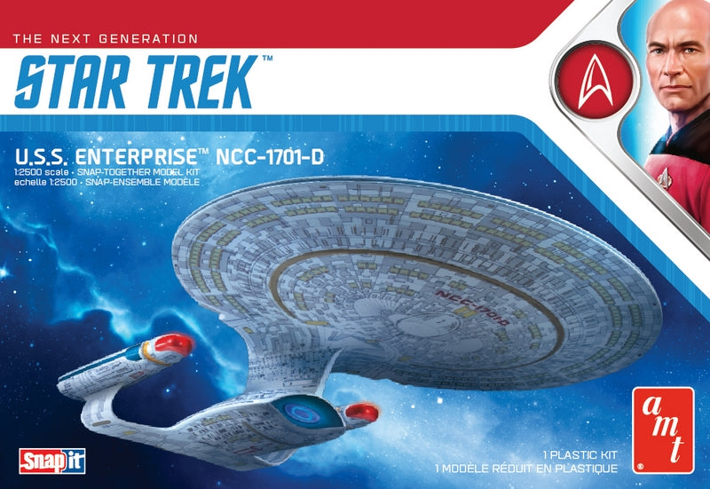 AMT 1:2500 Star Trek U.S.S. Enterprise-D(Sn