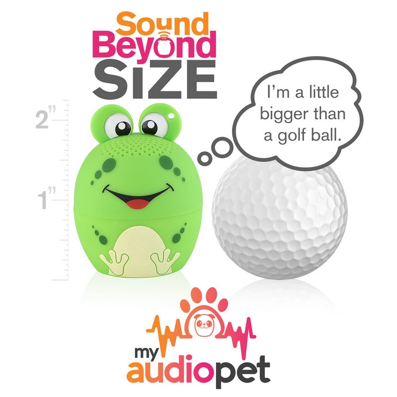 My Audio Pet Frog Portable Bluetooth Speaker *