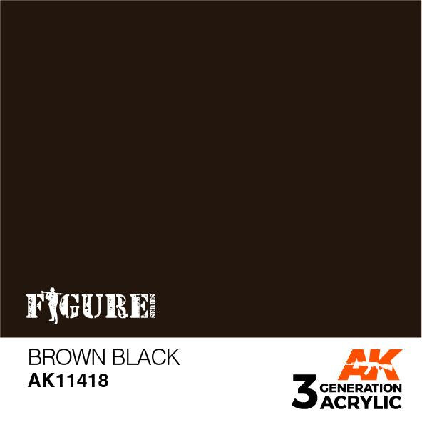 AK Interactive Acrylic Brown Black