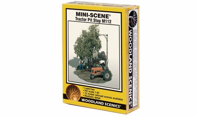 Woodland Scenics Tractor Pit Stop Mini-Scene