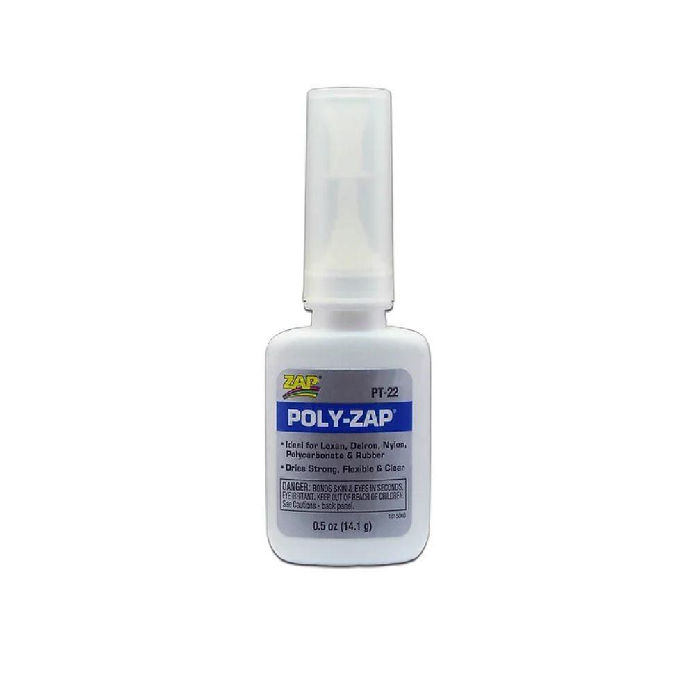 Zap Adhesive 1/2 oz Poly-Zap CA Pacer11730049